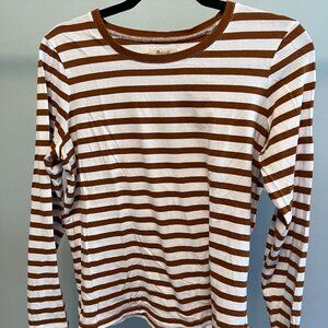 Madewell Long Sleeve Striped Shirt